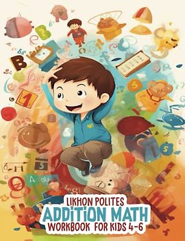 Likhon Polites Addition Math Workbook for Kids 4-6