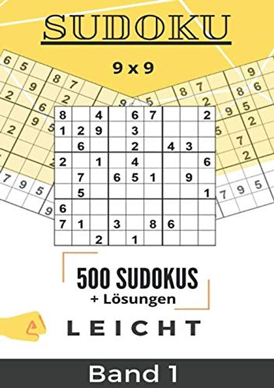 Sudoku: MP Band 1 leicht | 500 leichte Zahlenrätsel mit Lösungen | große und gut lesbarere Rätsel | A4 Format | glänzendes Softcover | Der perfekte Rätselspaß für Groß und Klein