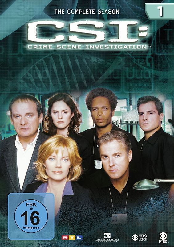 CSI: Den Tätern auf der Spur - Die komplette Season 1 DVD