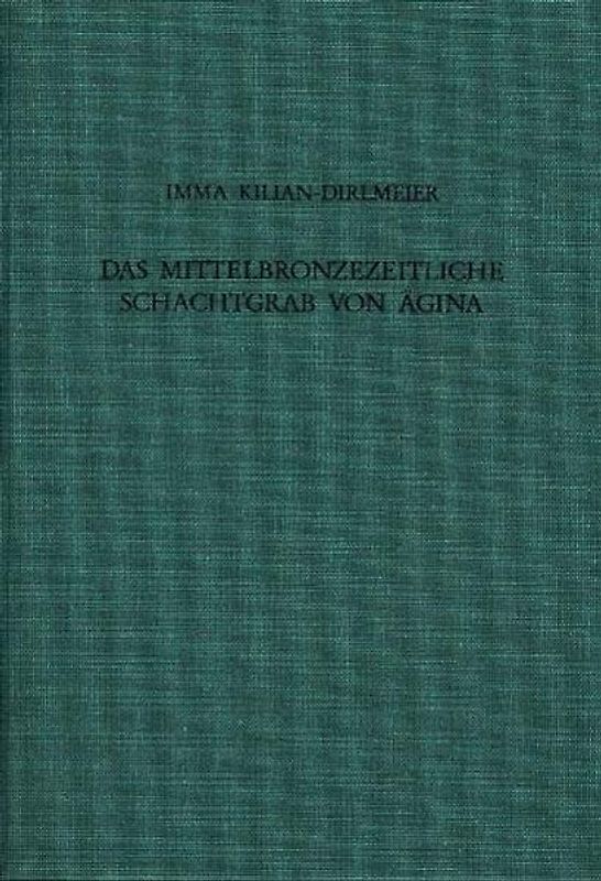 Alt-Ägina / Das Mittelbronzezeitliche Schachtgrab von Ägina