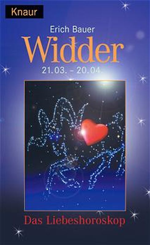 Das Sternzeichen der Liebe - Widder