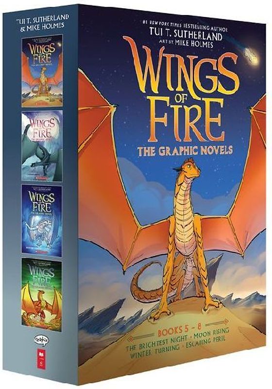 Wings of Fire #5-#8: A Graphic Novel Box Set (Wings of Fire Graphic Novels #5-#8)