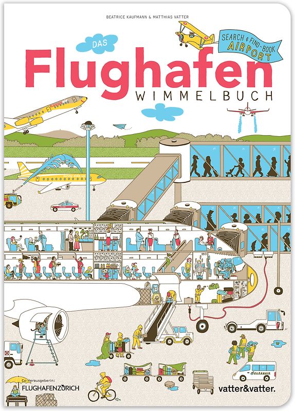 Das Flughafen Wimmelbuch