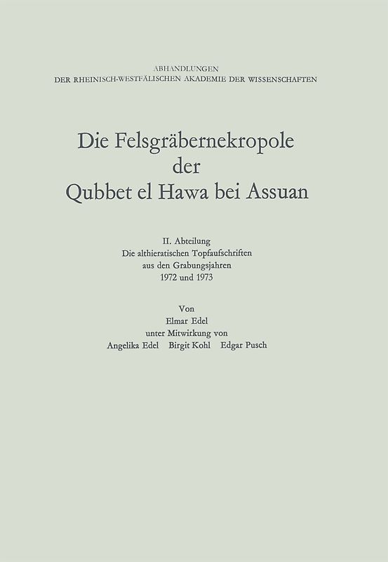 Die Felsgräbernekropole der Qubbet el Hawa bei Assuan