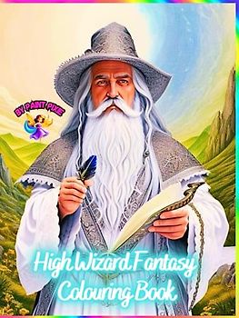 High Wizard Fantasy Colouring Book