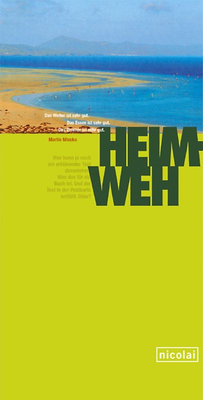 Heimweh. Postkartenbuch