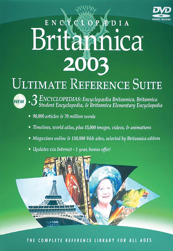 Encyclopaedia Britannica 2003: Ultimate Reference Suite MacOS