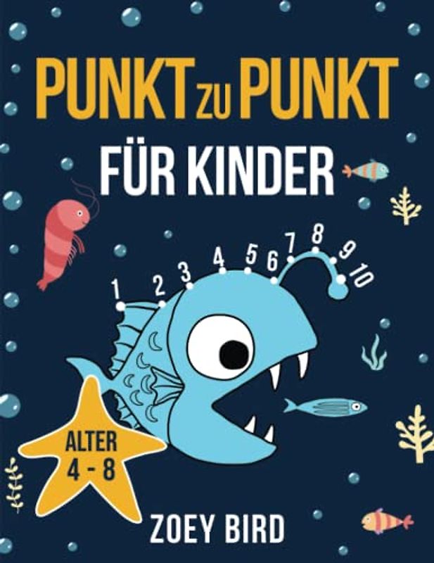 Punkt zu Punkt für Kinder: Verbinde die Punkte Aktivitätsbuch für Kinder 4 – 8