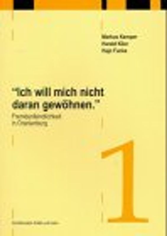 Fremdenfeindlichkeit in Oranienburg