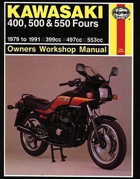 Kawasaki 400, 500 and 550 Fours 1979-88 Owner's Workshop Man (Owners Workshop Manual) - Jeremy Churchill
