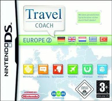 Travel Coach Europe 2 Nintendo DS