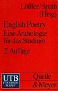 English Poetry. Eine Anthologie für das Studium