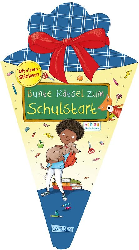 Schlau für die Schule: Bunte Rätsel zum Schulstart (Schultüte 2025 blau)