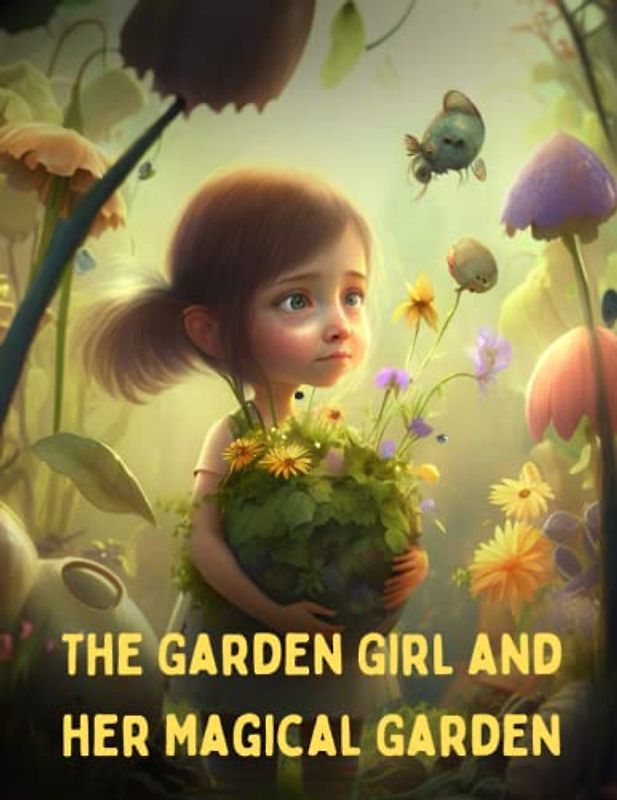 The Garden Girl and her Magical Garden: The Garden Girl Lily Journey of Friendship and Hope, Story of Courage and Kindness, Motivational Books for Children, age 5 to 9 years old.