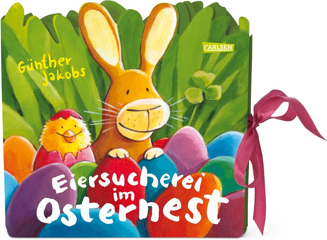 Eiersucherei im Osternest