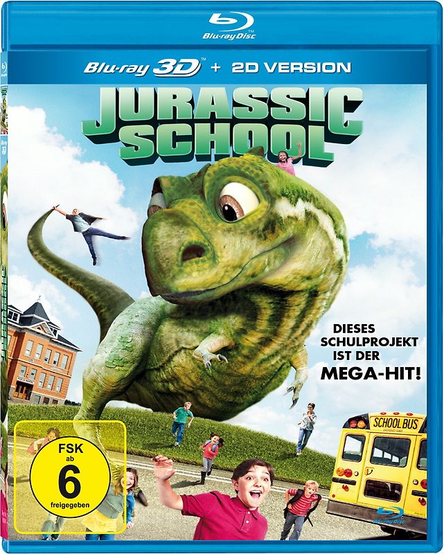 Jurassic School (Blu-ray 3D) Blu-ray Disc