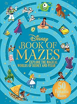 The Disney Book of Mazes: Explore the Magical Worlds of Disney and Pixar through 50 fantastic mazes
