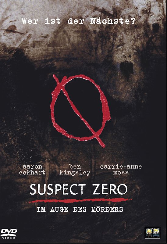 Suspect Zero - Im Auge des Mörders DVD