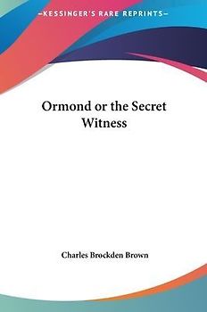 Ormond Or The Secret Witness