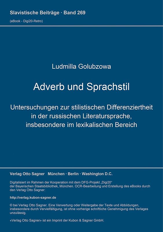 Adverb und Sprachstil