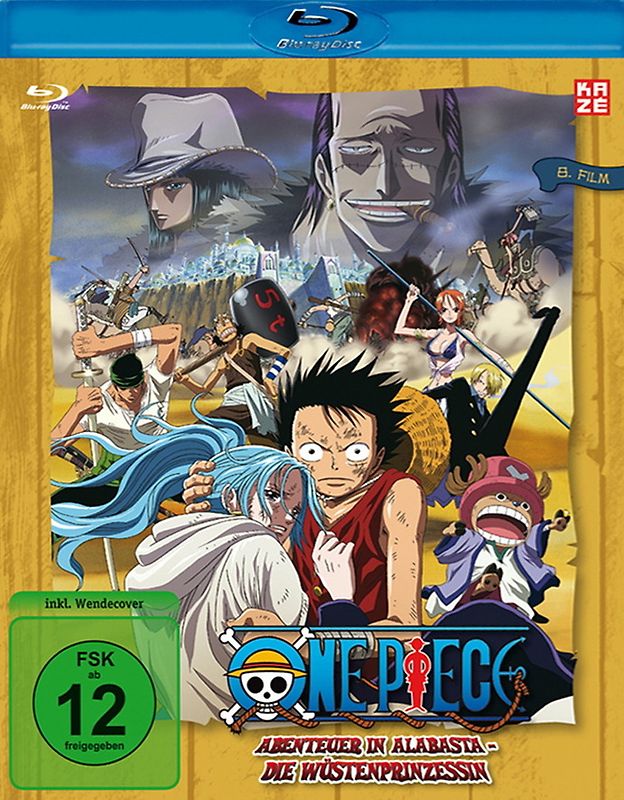 One Piece - Abenteuer in Alabasta, Die Wüstenprinzessin Blu-ray Disc