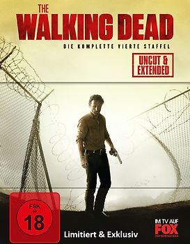 The Walking Dead - Die komplette vierte Staffel [5 Discs, Limited Edition, Steelbook, Uncut] Blu-ray Disc