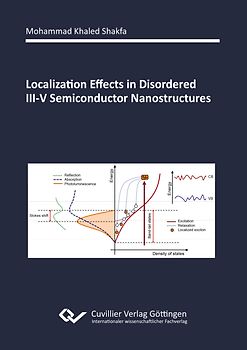 Localization Effects in Disordered III-V Semiconductor Nanostructures