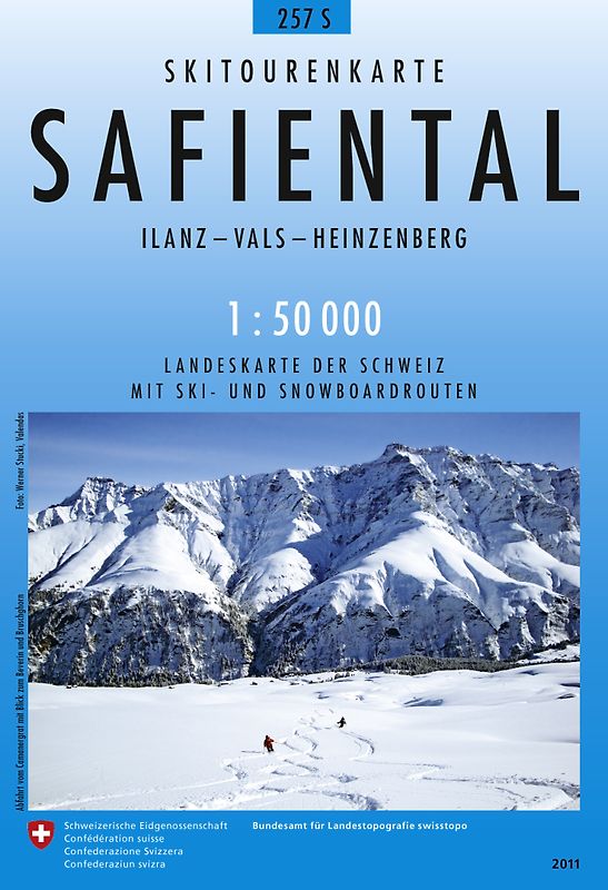 257S Safiental Schneesportkarte