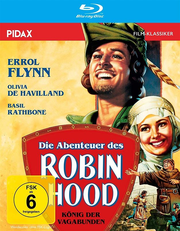 Die Abenteuer des Robin Hood - König der Vagabunden Blu-ray Disc