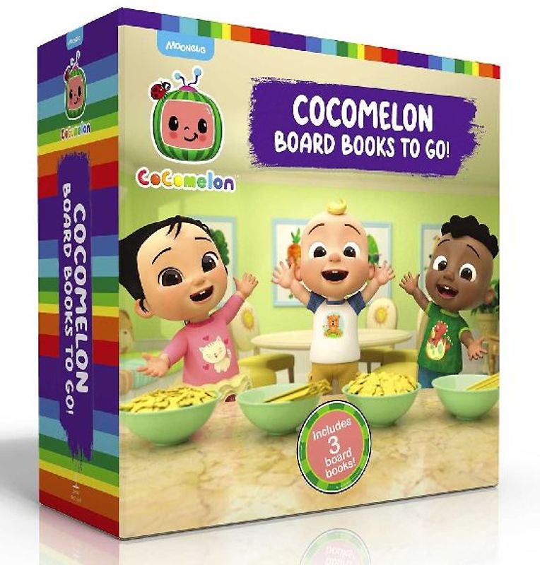 Cocomelon Board Books to Go! (Boxed Set)