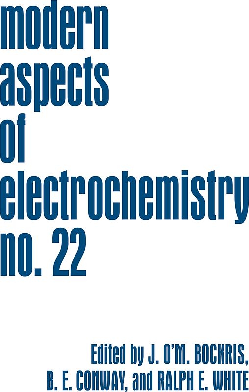 Modern Aspects of Electrochemistry
