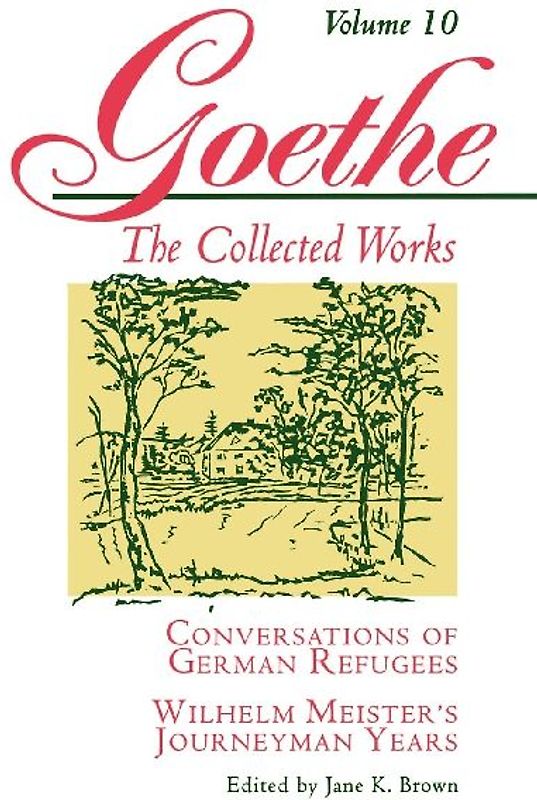 Goethe, Volume 10