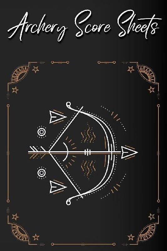 Archery Score Sheets Book