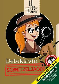 Detektivinnen Schnitzeljagd Schatzsuche Mädchen Kindergeburtstag ab 8 Jahre (Grundschüler)