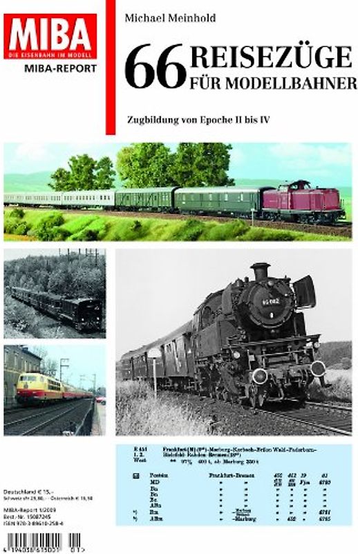 66 Reisezüge für Modellbahner