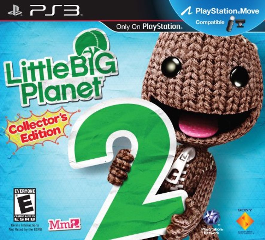 Little Big Planet 2 [Collector's Edition, inkl. Sackboy & 2 Buchstützen, Internationale Version] PlayStation 3