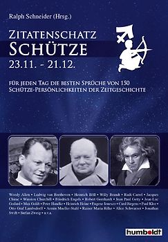 Zitatenschatz Schütze - 23.11.-21.12.