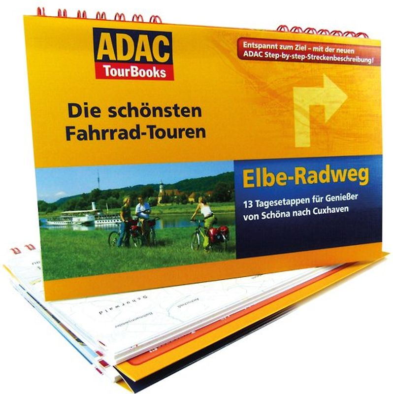 ADAC TourBooks - Die schönsten Fahrrad-Touren - "Elbe-Radweg"