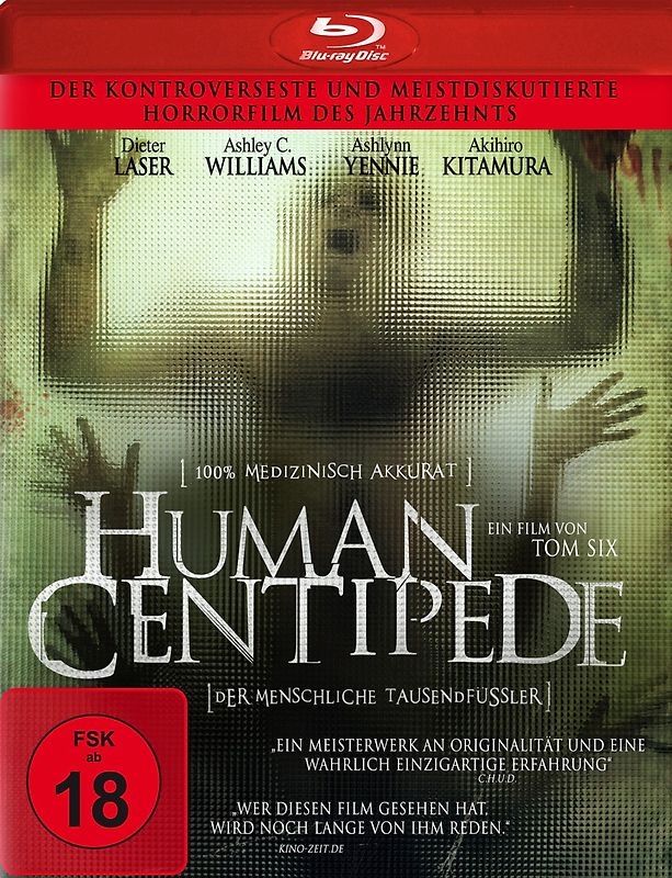 The Human Centipede (First Sequence) - Rental Limted Edition Blu-ray Disc