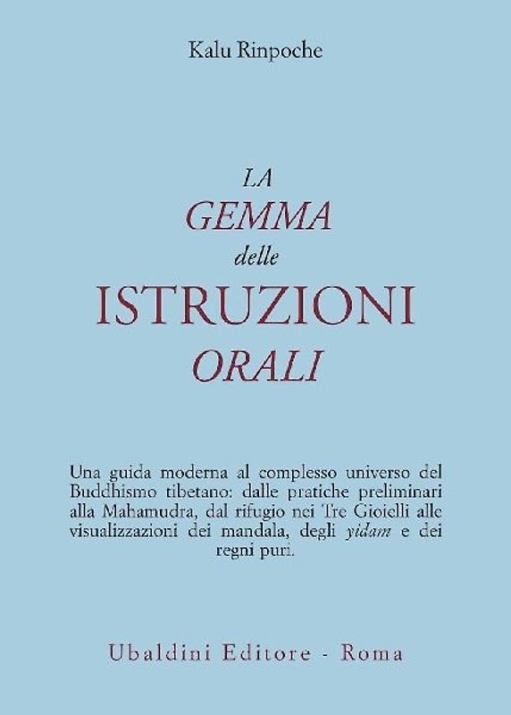 La gemma delle istruzioni orali