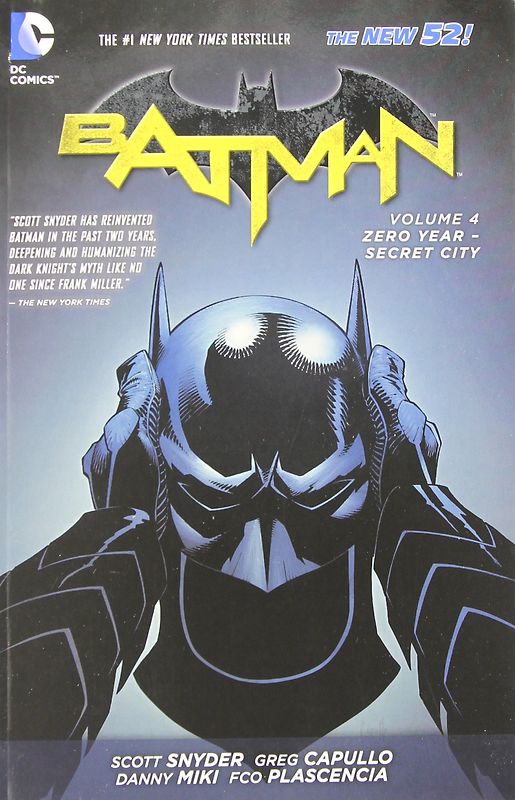 The New 52: Batman: Vol. 2 - Zero Year-Secret City - Scott Snyder [Softcover]