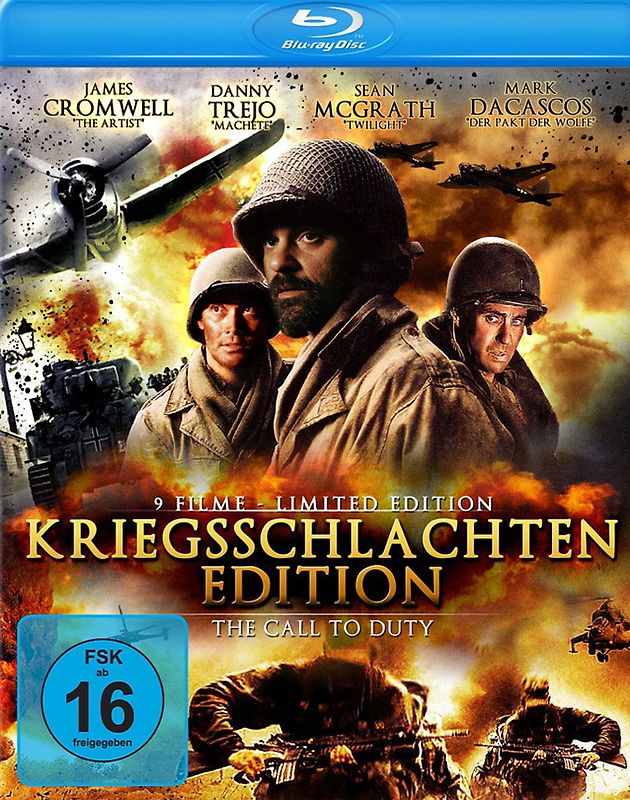 Kriegsschlachten Edition - The Call to Duty [2 Disc, Limited Edition] Blu-ray Disc
