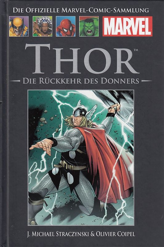 Die offizielle Marvel-Comic-Sammlung 52: Thor - Die Rückkehr des Donners - J. Michael Straczynski [Gebundene Ausgabe]