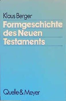 Formgeschichte des Neuen Testaments