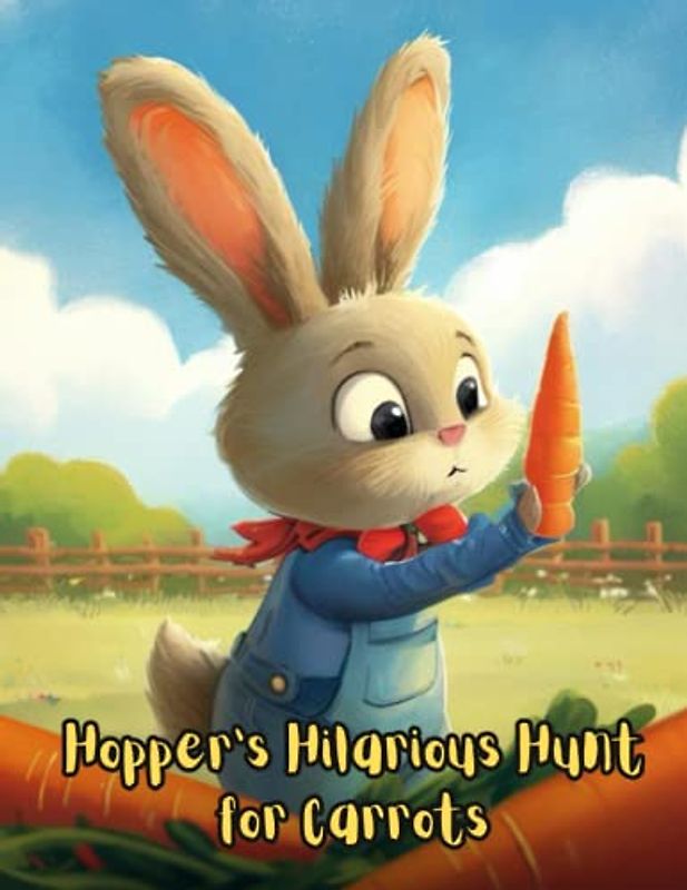 Hopper's Hilarious Hunt for Carrots: Short Story For kids About Rabbit, Adventure story for kids about friendship and perseverance, Gift For kids Ages 4-8