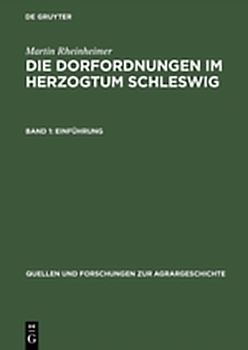 Die Dorfordnungen im Herzogtum Schleswig