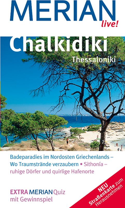 MERIAN live! Reiseführer Chalkidiki Thessaloniki