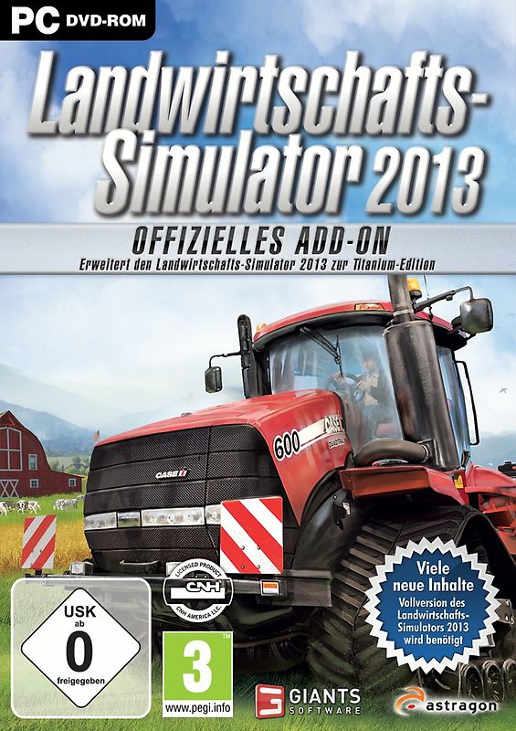 Landwirtschafts-Simulator 2013 - Offizielles Add-On PC Spiele