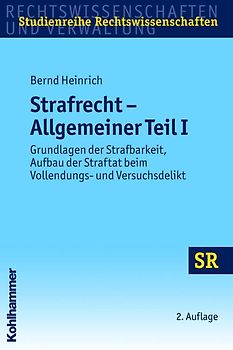 Strafrecht - Allgemeiner Teil I