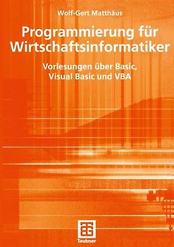 Programmierung für Wirtschaftsinformatiker